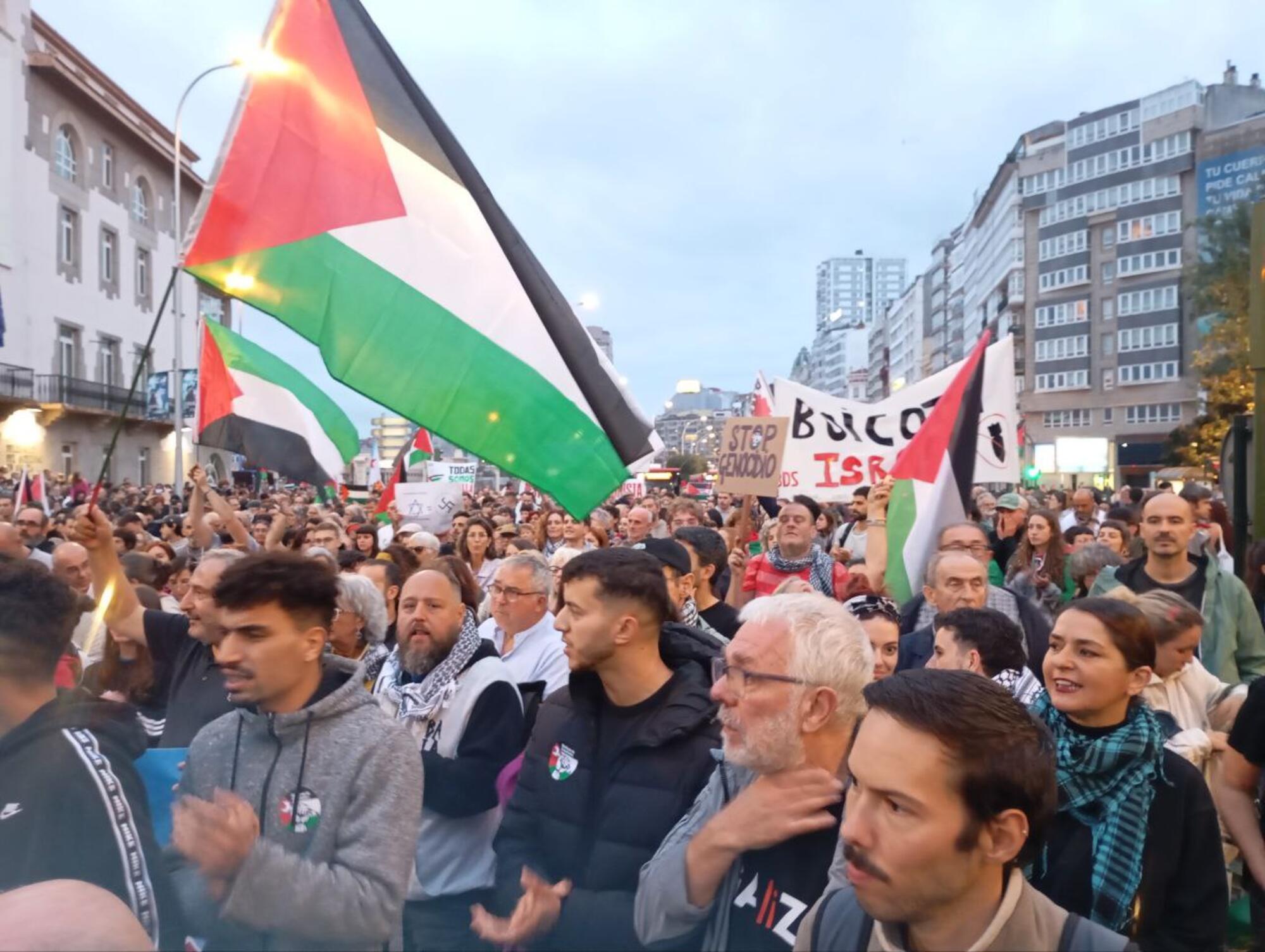 Manifestación Coruña